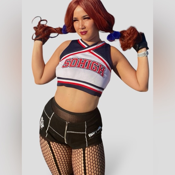 UNIF SO HIGH Cheerleader Tank Top 🤍💙 - Picture 2 of 6